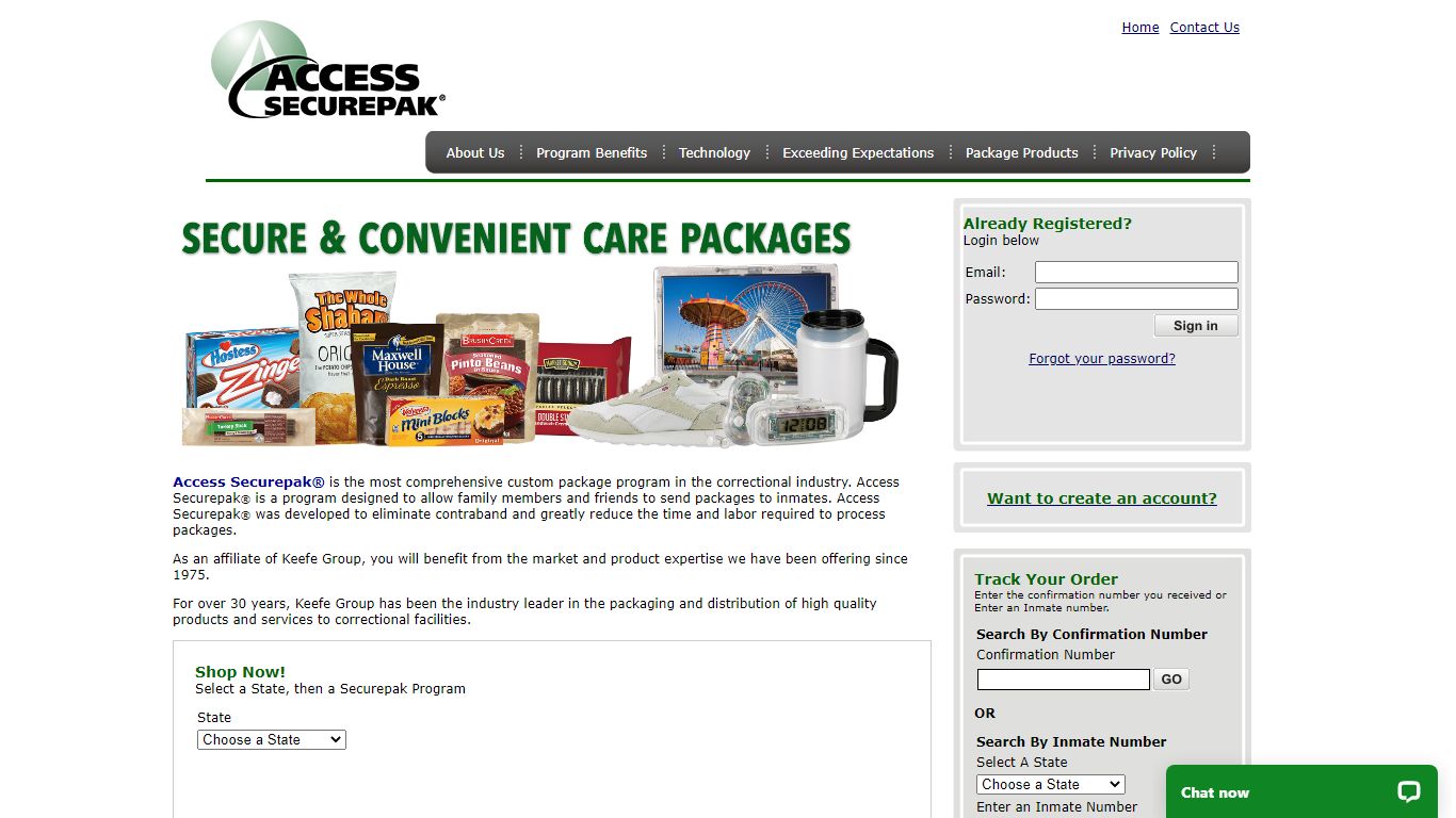 Z - Pinellas County Package Program - FL - Access Securepak